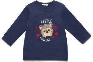 ΜΑΚΡΥΜΑΝΙΚΗ ΜΠΛΟΥΖΑ BENETTON COLLEGE BABY ΜΠΛΕ ΣΚΟΥΡΟ (68 CM)-(6-9 ΜΗΝΩΝ) ΜΑΚΡΥΜΑΝΙΚΗ ΜΠΛΟΥΖΑ BENETTON COLLEGE BABY ΜΠΛΕ ΣΚΟΥΡΟ (68 CM)-(6-9 ΜΗΝΩΝ)