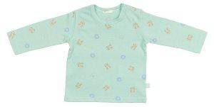 ΜΑΚΡΥΜΑΝΙΚΗ ΜΠΛΟΥΖΑ BENETTON FOUNDATION BABY ΤΙΡΚΟΥΑΖ (74 CM)-(9-12 ΜΗΝΩΝ) ΜΑΚΡΥΜΑΝΙΚΗ ΜΠΛΟΥΖΑ BENETTON FOUNDATION BABY ΤΙΡΚΟΥΑΖ (74 CM)-(9-12 ΜΗΝΩΝ)