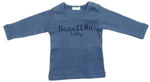 ΜΑΚΡΥΜΑΝΙΚΗ ΜΠΛΟΥΖΑ BENETTON FOUNDATION BABY ΜΠΛΕ (62 CM)-(3-6 ΜΗΝΩΝ) ΜΑΚΡΥΜΑΝΙΚΗ ΜΠΛΟΥΖΑ BENETTON FOUNDATION BABY ΜΠΛΕ (62 CM)-(3-6 ΜΗΝΩΝ)