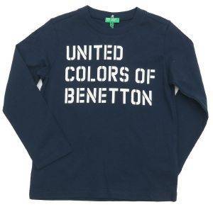 ΜΑΚΡΥΜΑΝΙΚΗ ΜΠΛΟΥΖΑ BENETTON BASIC BOY ΜΠΛΕ ΣΚΟΥΡΟ (110 CM)-(4-5 ΕΤΩΝ) ΜΑΚΡΥΜΑΝΙΚΗ ΜΠΛΟΥΖΑ BENETTON BASIC BOY ΜΠΛΕ ΣΚΟΥΡΟ (110 CM)-(4-5 ΕΤΩΝ)