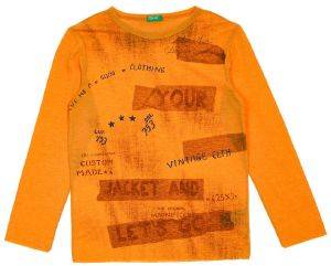 ΜΑΚΡΥΜΑΝΙΚΗ ΜΠΛΟΥΖΑ BENETTON VINTAGE ΚΙΤΡΙΝΗ (120 CM)-(6-7 ΕΤΩΝ) ΜΑΚΡΥΜΑΝΙΚΗ ΜΠΛΟΥΖΑ BENETTON VINTAGE ΚΙΤΡΙΝΗ (120 CM)-(6-7 ΕΤΩΝ)