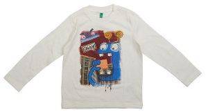ΜΑΚΡΥΜΑΝΙΚΗ ΜΠΛΟΥΖΑ BENETTON EAST SIDE ΕΚΡΟΥ (82 CM)-(1-2 ΕΤΩΝ) ΜΑΚΡΥΜΑΝΙΚΗ ΜΠΛΟΥΖΑ BENETTON EAST SIDE ΕΚΡΟΥ (82 CM)-(1-2 ΕΤΩΝ)