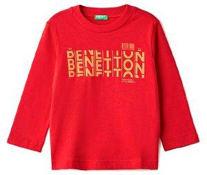 ΜΑΚΡΥΜΑΝΙΚΗ ΜΠΛΟΥΖΑ BENETTON IMPIANTO ΚΟΚΚΙΝΗ (90 CM)-(2 ΕΤΩΝ) ΜΑΚΡΥΜΑΝΙΚΗ ΜΠΛΟΥΖΑ BENETTON IMPIANTO ΚΟΚΚΙΝΗ (90 CM)-(2 ΕΤΩΝ)