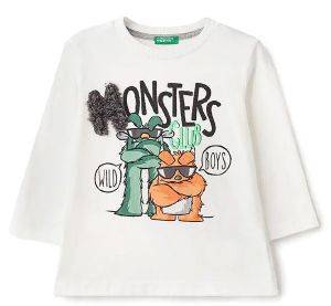 ΜΑΚΡΥΜΑΝΙΚΗ ΜΠΛΟΥΖΑ BENETTON IMPIANTO ΕΚΡΟΥ (82 CM)-(1-2 ΕΤΩΝ) ΜΑΚΡΥΜΑΝΙΚΗ ΜΠΛΟΥΖΑ BENETTON IMPIANTO ΕΚΡΟΥ (82 CM)-(1-2 ΕΤΩΝ)