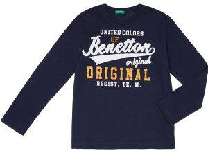 ΜΑΚΡΥΜΑΝΙΚΗ ΜΠΛΟΥΖΑ BENETTON IMPIANTO ΜΠΛΕ ΣΚΟΥΡΟ (82 CM)-(1-2 ΕΤΩΝ) ΜΑΚΡΥΜΑΝΙΚΗ ΜΠΛΟΥΖΑ BENETTON IMPIANTO ΜΠΛΕ ΣΚΟΥΡΟ (82 CM)-(1-2 ΕΤΩΝ)