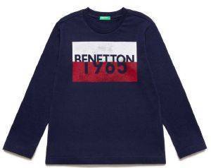 ΜΑΚΡΥΜΑΝΙΚΗ ΜΠΛΟΥΖΑ BENETTON BASIC ΜΠΛΕ ΣΚΟΥΡΟ (82 CM)-(1-2 ΕΤΩΝ) ΜΑΚΡΥΜΑΝΙΚΗ ΜΠΛΟΥΖΑ BENETTON BASIC ΜΠΛΕ ΣΚΟΥΡΟ (82 CM)-(1-2 ΕΤΩΝ)