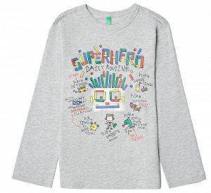 ΜΑΚΡΥΜΑΝΙΚΗ ΜΠΛΟΥΖΑ BENETTON MODERN TRADITION ΓΚΡΙ (82 CM)-(1-2 ΕΤΩΝ) ΜΑΚΡΥΜΑΝΙΚΗ ΜΠΛΟΥΖΑ BENETTON MODERN TRADITION ΓΚΡΙ (82 CM)-(1-2 ΕΤΩΝ)