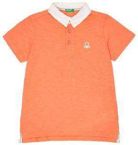 POLO T-SHIRT BENETTON CA ΚΟΡΑΛΙ (140 CM)-(8-9 ΕΤΩΝ) POLO T-SHIRT BENETTON CA ΚΟΡΑΛΙ (140 CM)-(8-9 ΕΤΩΝ)