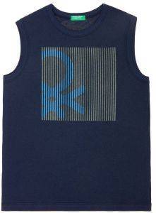 ΑΜΑΝΙΚΟ T-SHIRT BENETTON BASICO SUMMER BOY ΜΠΛΕ ΣΚΟΥΡΟ (100 CM)-(3-4 ΕΤΩΝ) ΑΜΑΝΙΚΟ T-SHIRT BENETTON BASICO SUMMER BOY ΜΠΛΕ ΣΚΟΥΡΟ (100 CM)-(3-4 ΕΤΩΝ)