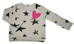 ΜΠΛΟΥΖΑ ΜΑΚΡΥΜΑΝΙΚΗ BENETTON FANCY Q3 GIRL ΓΚΡΙ ΜΕΛΑΝΖΕ (82 CM)-(1-2 ΕΤΩΝ) ΜΠΛΟΥΖΑ ΜΑΚΡΥΜΑΝΙΚΗ BENETTON FANCY Q3 GIRL ΓΚΡΙ ΜΕΛΑΝΖΕ (82 CM)-(1-2 ΕΤΩΝ)
