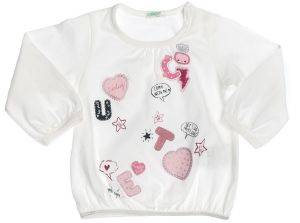 ΜΠΛΟΥΖΑ ΜΑΚΡΥΜΑΝΙΚΗ BENETTON 2BB CASUAL JUL ΛΕΥΚΟ (62 CM)-(3-6 ΜΗΝΩΝ) ΜΠΛΟΥΖΑ ΜΑΚΡΥΜΑΝΙΚΗ BENETTON 2BB CASUAL JUL ΛΕΥΚΟ (62 CM)-(3-6 ΜΗΝΩΝ)