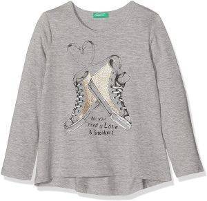 ΜΠΛΟΥΖΑ ΜΑΚΡΥΜΑΝΙΚΗ BENETTON FUNZIONE 1 GIRL ΓΚΡΙ ΜΕΛΑΝΖΕ (82 CM)-(1-2 ΕΤΩΝ) ΜΠΛΟΥΖΑ ΜΑΚΡΥΜΑΝΙΚΗ BENETTON FUNZIONE 1 GIRL ΓΚΡΙ ΜΕΛΑΝΖΕ (82 CM)-(1-2 ΕΤΩΝ)