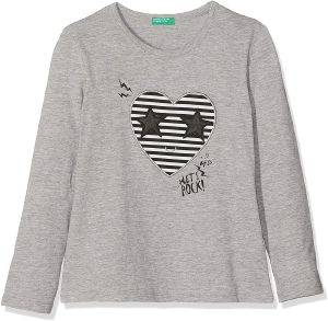 ΜΠΛΟΥΖΑ ΜΑΚΡΥΜΑΝΙΚΗ BENETTON FUNZIONE 1 GIRL ΓΚΡΙ ΜΕΛΑΝΖΕ (100 CM)-(3-4 ΕΤΩΝ) ΜΠΛΟΥΖΑ ΜΑΚΡΥΜΑΝΙΚΗ BENETTON FUNZIONE 1 GIRL ΓΚΡΙ ΜΕΛΑΝΖΕ (100 CM)-(3-4 ΕΤΩΝ)