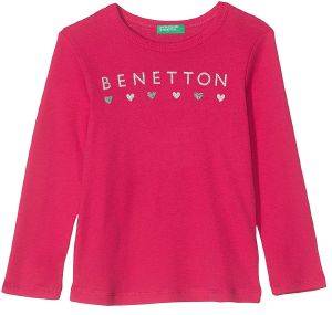 ΜΠΛΟΥΖΑ ΜΑΚΡΥΜΑΝΙΚΗ BENETTON BASIC GIRL ΦΟΥΞΙΑ (90 CM)-(2 ΕΤΩΝ) ΜΠΛΟΥΖΑ ΜΑΚΡΥΜΑΝΙΚΗ BENETTON BASIC GIRL ΦΟΥΞΙΑ (90 CM)-(2 ΕΤΩΝ)