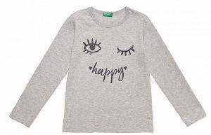 ΜΠΛΟΥΖΑ ΜΑΚΡΥΜΑΝΙΚΗ BENETTON FUNZIONE 1 GIRL ΓΚΡΙ ΜΕΛΑΝΖΕ (90 CM)-(2 ΕΤΩΝ) ΜΠΛΟΥΖΑ ΜΑΚΡΥΜΑΝΙΚΗ BENETTON FUNZIONE 1 GIRL ΓΚΡΙ ΜΕΛΑΝΖΕ (90 CM)-(2 ΕΤΩΝ)