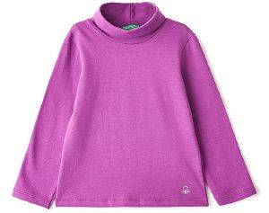 ΜΠΛΟΥΖΑ ΜΑΚΡΥΜΑΝΙΚΗ BENETTON BASIC GIRL ΜΩΒ (120 CM)-(6-7 ΕΤΩΝ) ΜΠΛΟΥΖΑ ΜΑΚΡΥΜΑΝΙΚΗ BENETTON BASIC GIRL ΜΩΒ (120 CM)-(6-7 ΕΤΩΝ)