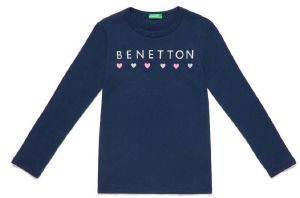 ΜΠΛΟΥΖΑ ΜΑΚΡΥΜΑΝΙΚΗ BENETTON BASIC GIRL ΜΠΛΕ ΣΚΟΥΡΟ (100 CM)-(3-4 ΕΤΩΝ) ΜΠΛΟΥΖΑ ΜΑΚΡΥΜΑΝΙΚΗ BENETTON BASIC GIRL ΜΠΛΕ ΣΚΟΥΡΟ (100 CM)-(3-4 ΕΤΩΝ)