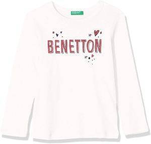 ΜΠΛΟΥΖΑ ΜΑΚΡΥΜΑΝΙΚΗ BENETTON BASIC GIRL ΛΕΥΚΟ (90 CM)-(2 ΕΤΩΝ) ΜΠΛΟΥΖΑ ΜΑΚΡΥΜΑΝΙΚΗ BENETTON BASIC GIRL ΛΕΥΚΟ (90 CM)-(2 ΕΤΩΝ)