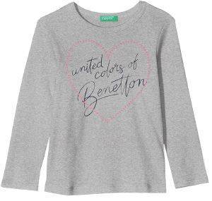ΜΠΛΟΥΖΑ ΜΑΚΡΥΜΑΝΙΚΗ BENETTON BASIC GIRL ΓΚΡΙ ΜΕΛΑΝΖΕ (90 CM)-(2 ΕΤΩΝ) ΜΠΛΟΥΖΑ ΜΑΚΡΥΜΑΝΙΚΗ BENETTON BASIC GIRL ΓΚΡΙ ΜΕΛΑΝΖΕ (90 CM)-(2 ΕΤΩΝ)