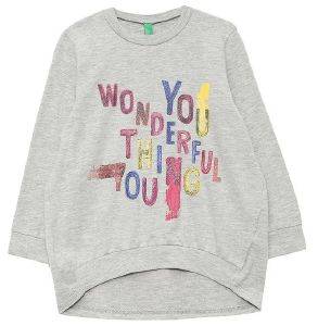ΜΠΛΟΥΖΑ ΜΑΚΡΥΜΑΝΙΚΗ BENETTON AST SDE GAL 1 G ΓΚΡΙ ΜΕΛΑΝΖΕ (82 CM)-(1-2 ΕΤΩΝ) ΜΠΛΟΥΖΑ ΜΑΚΡΥΜΑΝΙΚΗ BENETTON AST SDE GAL 1 G ΓΚΡΙ ΜΕΛΑΝΖΕ (82 CM)-(1-2 ΕΤΩΝ)