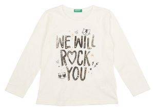 ΜΠΛΟΥΖΑ ΜΑΚΡΥΜΑΝΙΚΗ BENETTON 2 ROCK GIRL ΛΕΥΚΟ (90 CM)-(2 ΕΤΩΝ) ΜΠΛΟΥΖΑ ΜΑΚΡΥΜΑΝΙΚΗ BENETTON 2 ROCK GIRL ΛΕΥΚΟ (90 CM)-(2 ΕΤΩΝ)