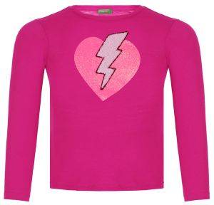 ΜΠΛΟΥΖΑ ΜΑΚΡΥΜΑΝΙΚΗ BENETTON 2 G COLLEGE ROCK ΦΟΥΞΙΑ (90 CM)-(2 ΕΤΩΝ) ΜΠΛΟΥΖΑ ΜΑΚΡΥΜΑΝΙΚΗ BENETTON 2 G COLLEGE ROCK ΦΟΥΞΙΑ (90 CM)-(2 ΕΤΩΝ)