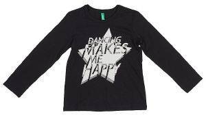 ΜΠΛΟΥΖΑ ΜΑΚΡΥΜΑΝΙΚΗ BENETTON MODERN MOB. G. ΜΑΥΡΟ (100 CM)-(3-4 ΕΤΩΝ) ΜΠΛΟΥΖΑ ΜΑΚΡΥΜΑΝΙΚΗ BENETTON MODERN MOB. G. ΜΑΥΡΟ (100 CM)-(3-4 ΕΤΩΝ)