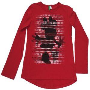 ΜΠΛΟΥΖΑ ΜΑΚΡΥΜΑΝΙΚΗ BENETTON CAPSULE NATALE ΜΠΟΡΝΤΩ (90 CM)-(2 ΕΤΩΝ) ΜΠΛΟΥΖΑ ΜΑΚΡΥΜΑΝΙΚΗ BENETTON CAPSULE NATALE ΜΠΟΡΝΤΩ (90 CM)-(2 ΕΤΩΝ)