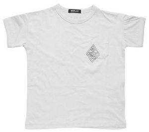 T-SHIRT REPLAY SB7308.041.20994-001 ΛΕΥΚΟ (162 ΕΚ.)-(14 ΕΤΩΝ)