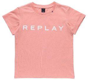 T-SHIRT REPLAY SG7479.010.20230-460 ΡΟΖ (104 ΕΚ.)-(4 ΕΤΩΝ) T-SHIRT REPLAY SG7479.010.20230-460 ΡΟΖ (104 ΕΚ.)-(4 ΕΤΩΝ)