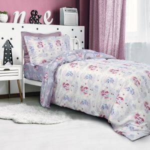 ΚΟΥΒΕΡΛΙ DAS HOME MONO KID ΡΟΖ/ΛΙΛΑ 160X240 ΣΧ.4723