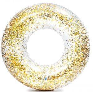ΦΟΥΣΚΩΤΟ TUBE INTEX TRANSPARENT GLITTER TUBE ΧΡΥΣΟ ΦΟΥΣΚΩΤΟ TUBE INTEX TRANSPARENT GLITTER TUBE ΧΡΥΣΟ