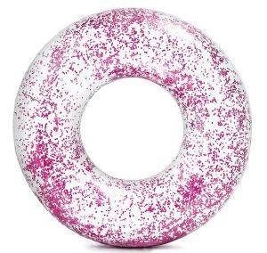 ΦΟΥΣΚΩΤΟ TUBE INTEX TRANSPARENT GLITTER TUBE ΦΟΥΞΙΑ ΦΟΥΣΚΩΤΟ TUBE INTEX TRANSPARENT GLITTER TUBE ΦΟΥΞΙΑ