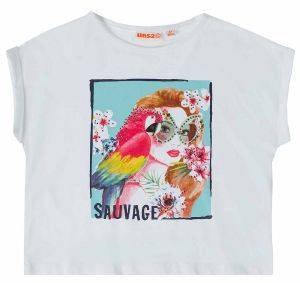 CROP TOP UBS2 E219306-999 ΛΕΥΚΟ (8 ΕΤΩΝ)-(128 CM) CROP TOP UBS2 E219306-999 ΛΕΥΚΟ (8 ΕΤΩΝ)-(128 CM)