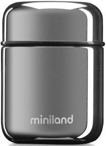 ΘΕΡΜΟΣ ΦΑΓΗΤΟΥ MINILAND DELUXE MINI SILVER 280ML ΘΕΡΜΟΣ ΦΑΓΗΤΟΥ MINILAND DELUXE MINI SILVER 280ML