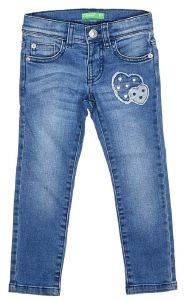 JEANS ΠΑΝΤΕΛΟΝΙ BENETTON ROCK GIRL LUG ΜΠΛΕ (82 CM)-(1-2 ΕΤΩΝ)