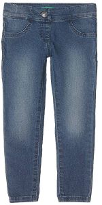 JEANS  BENETTON BASIC GIRL  (140 CM)-(8-9 )