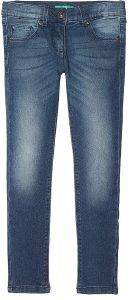 JEANS  BENETTON BASIC GIRL  (120 CM)-(6-7 )