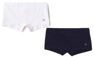 BOXER ΒΕΝΕΤΤΟΝ BASIC ΛΕΥΚΟ/ΣΚΟΥΡΟ ΜΠΛΕ (18-24 ΜΗΝΩΝ)-(90 CM) BOXER ΒΕΝΕΤΤΟΝ BASIC ΛΕΥΚΟ/ΣΚΟΥΡΟ ΜΠΛΕ (18-24 ΜΗΝΩΝ)-(90 CM)