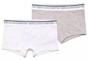 BOXER ΒΕΝΕΤΤΟΝ BASIC ΓΚΡΙ ΜΕΛΑΝΖΕ/ΛΕΥΚΟ (6-7 ΕΤΩΝ)-(120 CM) BOXER ΒΕΝΕΤΤΟΝ BASIC ΓΚΡΙ ΜΕΛΑΝΖΕ/ΛΕΥΚΟ (6-7 ΕΤΩΝ)-(120 CM)