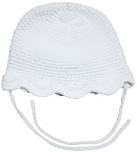 BENETTON ΣΚΟΥΦΟΣ BENETTON LAYETTE HER ΛΕΥΚΟ (6-12 ΜΗΝΩΝ)-(44-46 CM)