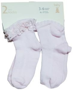 ΚΑΛΤΣΕΣ BENETTON SOCKS BASIC ΡΟΖ 2ΤΜΧ (6-12 ΜΗΝΩΝ)-(18-19) ΚΑΛΤΣΕΣ BENETTON SOCKS BASIC ΡΟΖ 2ΤΜΧ (6-12 ΜΗΝΩΝ)-(18-19)