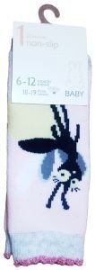 ΚΑΛΤΣΕΣ BENETTON SOCKS FASHION ΡΟΖ/ΓΚΡΙ (6-12 ΜΗΝΩΝ)-(18-19) ΚΑΛΤΣΕΣ BENETTON SOCKS FASHION ΡΟΖ/ΓΚΡΙ (6-12 ΜΗΝΩΝ)-(18-19)
