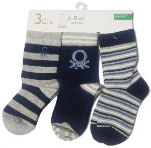  BENETTON SOCKS FASHION  // 3 (0-6 )-(50-62 CM)