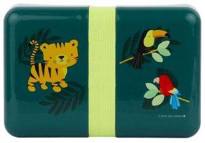 A LITTLE LOVELY COMPANY ΔΟΧΕΙΟ ΦΑΓΗΤΟΥ LUNCH BOX TIGER A LITTLE LOVELY COMPANY