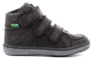 ΜΠΟΤΑΚΙ KICKERS LOHAN 739362 ΜΑΥΡΟ (EU:25)