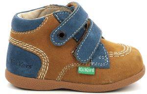 ΜΠΟΤΑΚΙ KICKERS BABYSCRATCH 439476 ΚΑΜΕΛ/ΜΠΛΕ (EU:19)