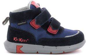 KICKERS ΜΠΟΤΑΚΙΑ KICKERS JUNIBO 878780 ΣΚΟΥΡΟ ΜΠΛΕ/ΚΟΚΚΙΝΟ (EU:32)