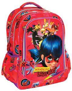 ΣΑΚΙΔΙΟ ΠΛΑΤΗΣ ΔΗΜΟΤΙΚΟΥ LADYBUG GIRL POWER 27LT