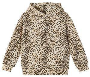 NAME IT HOODIE NAME IT 13193809 NKFNUBIT ΛΕΟΠΑΡ ΜΠΕΖ/ΜΑΥΡΟ (146-152 CM)-(11-12 ΕΤΩΝ)
